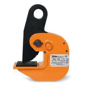 Horizontal lifting clamp for flat surfaces, max. hardness 30HRC/300HB